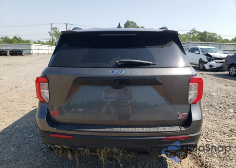 2020 Ford Explorer St из США, поврежденный, VIN 1FM5K8GC6LGA87974